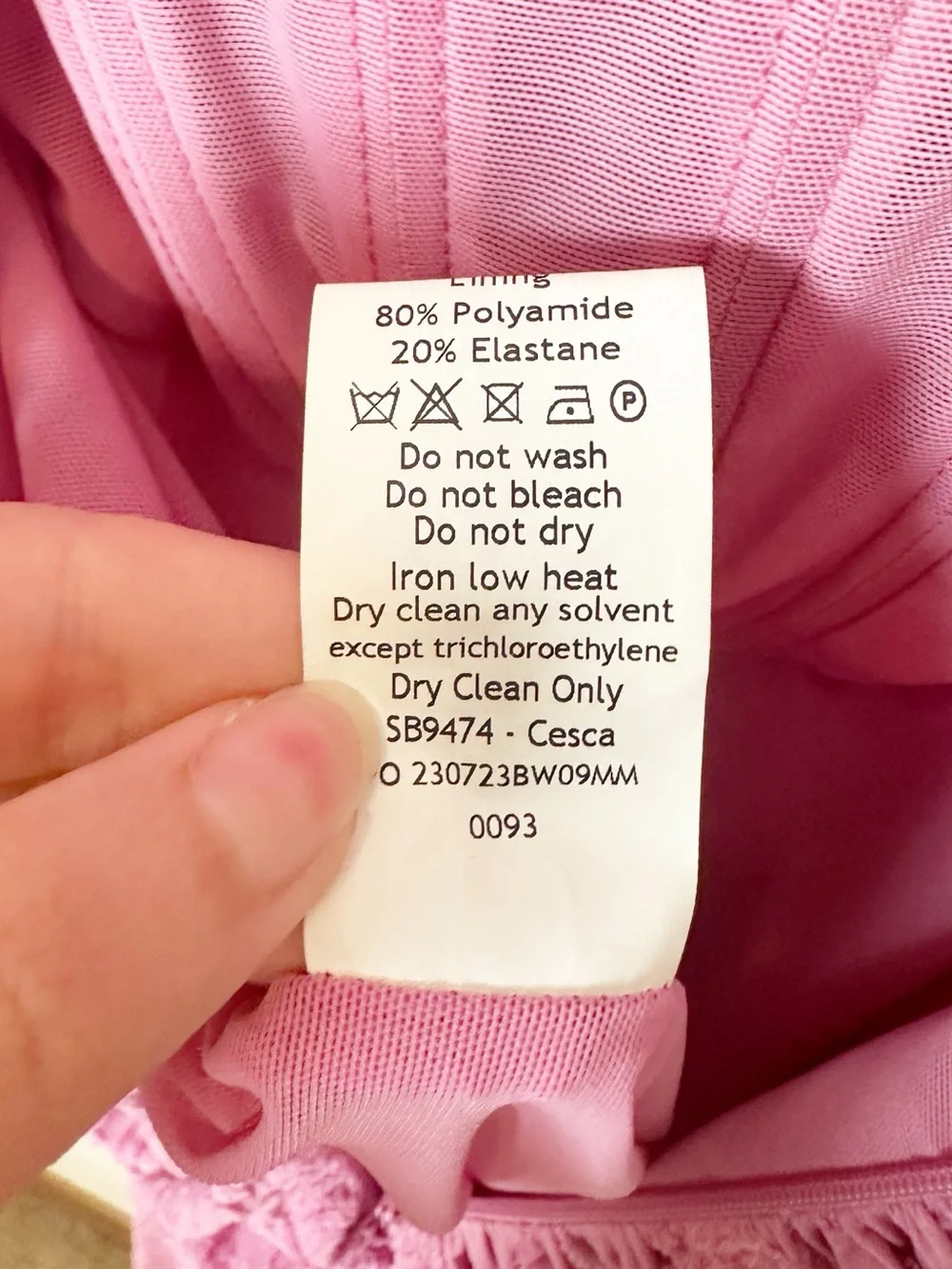 House of CB Cesca Gown Maxi Dress Rose Pink Lilac Corset Extra Small - Picture 10 of 11